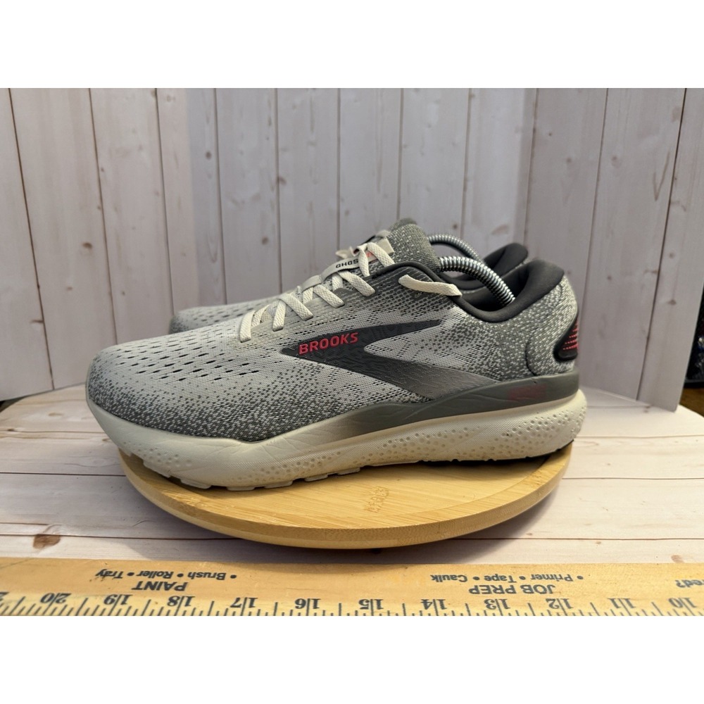 Brooks Ghost 16 Gray Running Shoes Sneakers Women's Size 10.5 M (B) Nitrogen